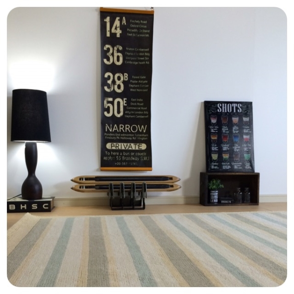 ラグズ風な男前インテリア・・・・